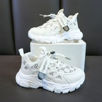 FULIBS 3-11 세 소녀 아빠 신발 봄 새로운 메쉬 통기성 부드러운 바닥 소년 인터넷 연예인 운동화 패션 1L