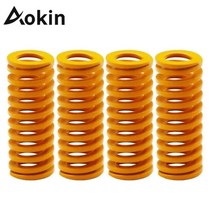 토션 스프링 인장 2.5 외경 14-16/22 밴드 4pcs 3d 프린터 부품 가열 용, 푸른, 10x25mm