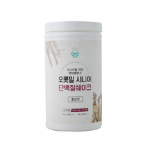 오롯밀 시니어 단백질쉐이크 750g 홍삼맛, 1개