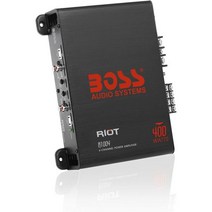 보스 오디오 시스템 R1004 4채널 차량용 앰프, 400W 4 Channel