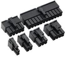 10 개/몫 5557-R 5557 4.2mm 검정색 자동차 배선 하네스 커넥터 남성 2 - 24 핀 PC/컴퓨터 그래픽 카드 PCI, 09 2x9Pin