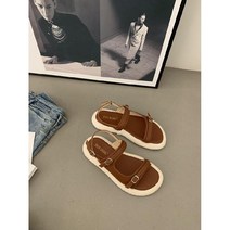 요정 바람 샌들 여성 여름 스타일 의상 키높이 빈티지 다용도 플랫폼 틈새 오픈 토 휴가