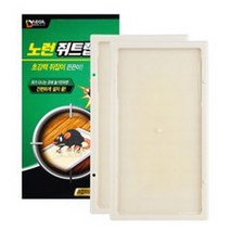 노런쥐트랩 2트랩15갑(총30매) 쥐트랩인체무해초강력쥐퇴치쥐끈끈이플라스틱점착판