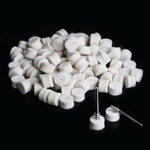 연마패드 100pcs dremel 액세서리 13mm 울 펠트 버핑 휠 연삭 + 용 사포