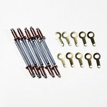 동리벳 4x8mm & 납땡용동오링 10개셋트 (배달대행 범퍼케이스 및 방수케이스 및 거치대용), 동리벳 & 동오링 10개셋트