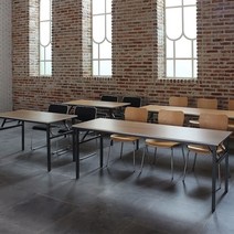 파미가구 스트롱 접이식책상 테이블 학생책상 사무용책상, 1600x400