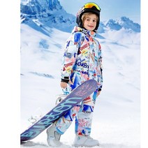 아동 유아 키즈 초등 주니어 어린이 남아 여아 스키복 보드복 썰매 상하 세트어린이 Snowsuit Windproof 여