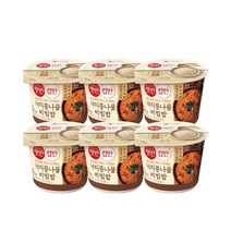 햇반컵반낙지콩나물비빔밥216G 6입, 햇반컵반낙지콩나물비빔밥216G X