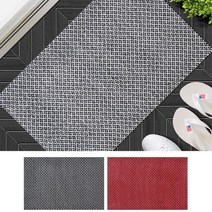 사무실 편의점 매장 입구 대형 신발깔판 매장발매트 바닥매트 물기 현관 오염방지 자동문 대리석 현관매트 빌딩 도어매트 건물 논슬립 바닥깔판 레인매트 승강기 야외발판 PVC 아파트, 보카시현관매트 회색 대