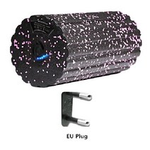 폼블러 진동폼롤러 피트니스 스트레칭 필라테스 글라스톤 밸런스운동기구 요가, Pink EU plug