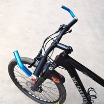 톡톡창고 자전거 보조 핸들바 손잡이 자전거보조손잡이 핸들 픽시라이저바, 실버, 2개