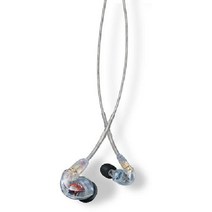 Shure 슈어 SE425-CL-A [고차음성 이어폰 표준케이블 클리어], 단일