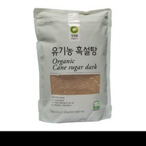 유기농흑설탕 대상 1KG, 단품, 단품