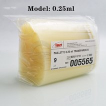 반려동물용품 가축 냉동 정액 미세 튜브 IMV 소 2000 Pcs 암소 인공 수정은 가위를 동결, [01] 0.25ml tube