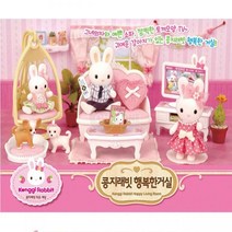 토끼 인형 가구 여자아이 장난감 16개월 4살 6세 5살, 상.세.참.조