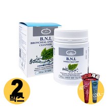 [사은품제공] 호주 네이쳐스탑 BNL 츄어블 캔디 180정 흡연자 남자 기관지 영양제 알지알지몰, 상품수량, 2개