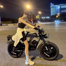 비엘 자토바이 SUPER73 S1 리모콘 앱연동 슈퍼73, 상세 페이지 참고, 블랙-48V 20AH 주행 30-40km