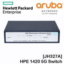 아루바 HPE JH327A 스위칭허브 (5포트 1000Mbps), 선택하세요