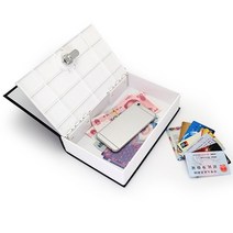 사무용금고 미니 인테리어 디지털 스마트 금고 safe English Dictionary key style money box piggy bank safe money 현금 동전, 5-없음