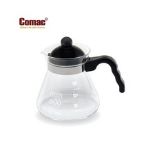 Comac 커피서버 600ml - G5 커피포트/유리주전자/드립서버/핸드드립/드립용품/커피용품