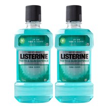 리스테린액 티스앤검 디펜스 750ml x2, 2개