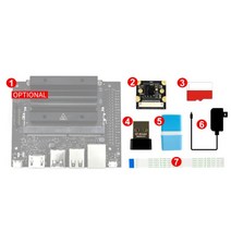 Jetson Nano 2GB 개발자 키트 Acce B 국내 호환 유럽 버전 8MP 카메라/TF 카드/USB WiFi 포함 AI 비전 응용 프로그램에 적합