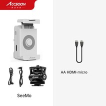 Accsoon-SeeMo 비디오 송신기 어댑터 홀더 ios iPhone iPad 라이브 스트리밍 녹화 영화 메이커 vs ac, 02 w HDMI A