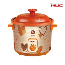 [추가적립] 엔유씨 본사 3.5L 황토 슬로우쿠커 찜기 NSC-3051 건강차/찜/탕, 단품