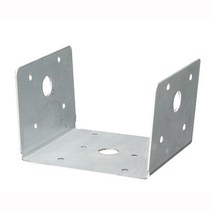 BC44 목재기둥연결고정 상하부 보강철물, 1개