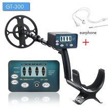 금속탐지기 휴대용 금속 탐지기 전문 GT-200 조절 트래커 IP68 방수 어린이 보물 검색, 06 GT300-2