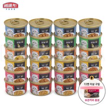 프리미엄 골드 런치캔 80g X 24개 6종콤보 맛별, 72캔 구매시 캔커버증정, 7. 6종콤보 80gX24개 (각4개)