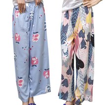 여자 레이온 쿨 면 잠옷 바지 파자마 편한 실내복