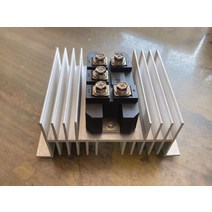 안정기 MDS150A 3 상 다이오드 브리지 정류기 150A Amp 1600V 방열판 포함 125mm x 90mm 50mm, 단일옵션