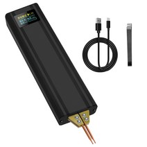 스폿용접기 미니 휴대용 배터리형 무선 알루미나 구리 디지털용접기, 휴대용스폿용접기-컬러디지털스크린