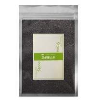 고운물 크리스탈 샌드 1 mm 1.5 kg, 블랙, 3개