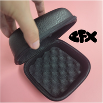릴케이스 릴가방 하드케이스 보관 CFX 태클박스 수납 커버 파우치 루어 소품 소, 소(16cmX16cmX8cm)