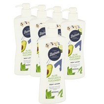 발네아 호주 Balnea Body Lotion 알로에 아보카도 & 큐컴버 바디로션 400ml, 5팩
