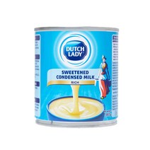 네덜란드산 우유를 농축한 연유 더치레이디 가당 397g 1캔 빙수재료 라떼 커피 밀크티