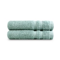 쉬라즈 더블보더 40수 바스타월 450g 대형수건 2장, 2개, 코랄민트