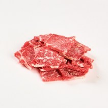친절정육점 최고급 소등심 500g (구이용 스테이크용 불고기용 국거리용), 1개, 국거리용(500g)