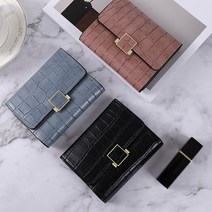 디아픽 5COLOR 여자 학생 반지갑 여성 슬림 베이직 심플 카드지갑 가벼운 지폐 동전 지갑