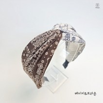 미뉴 리본 페이즐리 꼬임 스카프 반다나 머리띠 명품 포인트 패브릭 심플 헤어터번 예쁜 헤어밴드