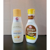 갈릭아이올리소스 +스위트콘 마요소스 (피자 튀김등/바로발라먹는/갈릭소스/바게트 빵위에 요거트 토핑으로), 상세설명