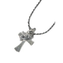 천주교목걸이 실버목걸이 925 silver 왕관 반지 십자가 팬던트