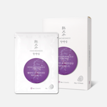 한천수 펩타이드& 히알루론산 리프팅 마스크 1개 12매입 마스크팩/보습/탄력/리프팅