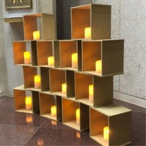 성당 장식 안꺼지는 LED 초 양초 흔들리는 집들이선물 프로포즈 기념일 원룸 신혼부부 서프라이즈 교회