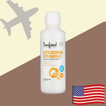 썬푸드 액상 리포조말 비타민C 레몬라임 625mg 473ml