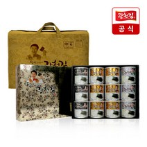 추석 수산 선물세트 광천김 [4+1] 프리미엄 2호 (캔김 3종 12개 구성), 단품없음, 선택완료