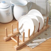 우드 접시꽂이 원목 접시꽂이 접시정리대 식기정리대, 02 접시 꽂이