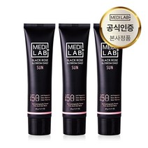 [봄맞이특가@@] 메디 랩 다마스크 장미 블랙로즈 핑크톤업 광채 블로썸 선크림 SPF 50+ / PA++++ (주름개선 미백 자외선 차단 3중 기능성), 3개, 60g